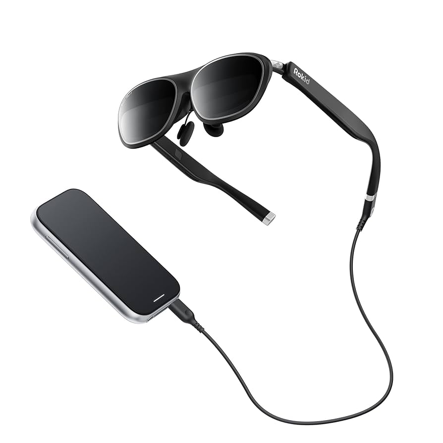 Amazon.com: Rokid AR Spatial Black- Max2 AR Glasses